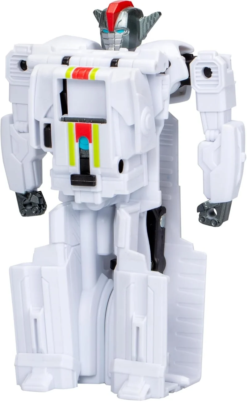 Transformers One Cog Changer Wheeljack 4-Inch Robot Action Figure, Interactive Toys for Boys and Girls Ages 6 and Up