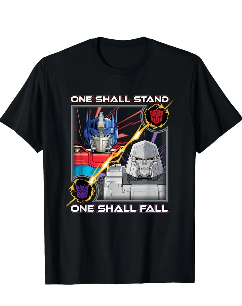 Transformers One One Shall Stand One Shall Fall Poster T-Shirt