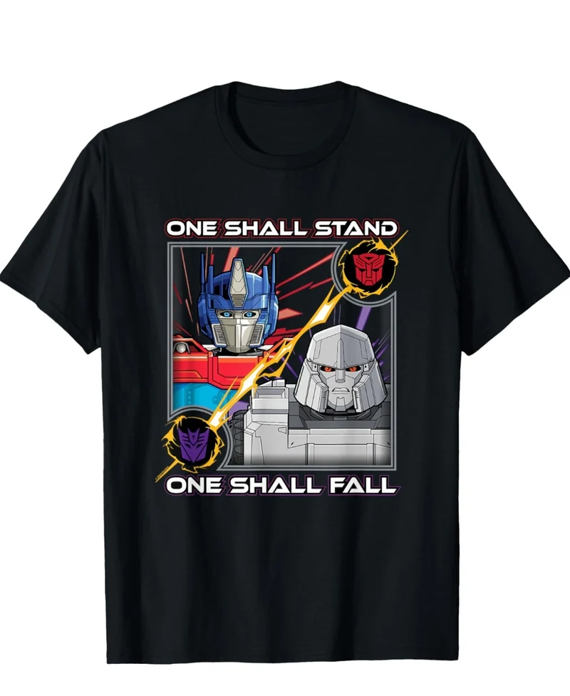 Transformers One One Shall Stand One Shall Fall Poster T-Shirt