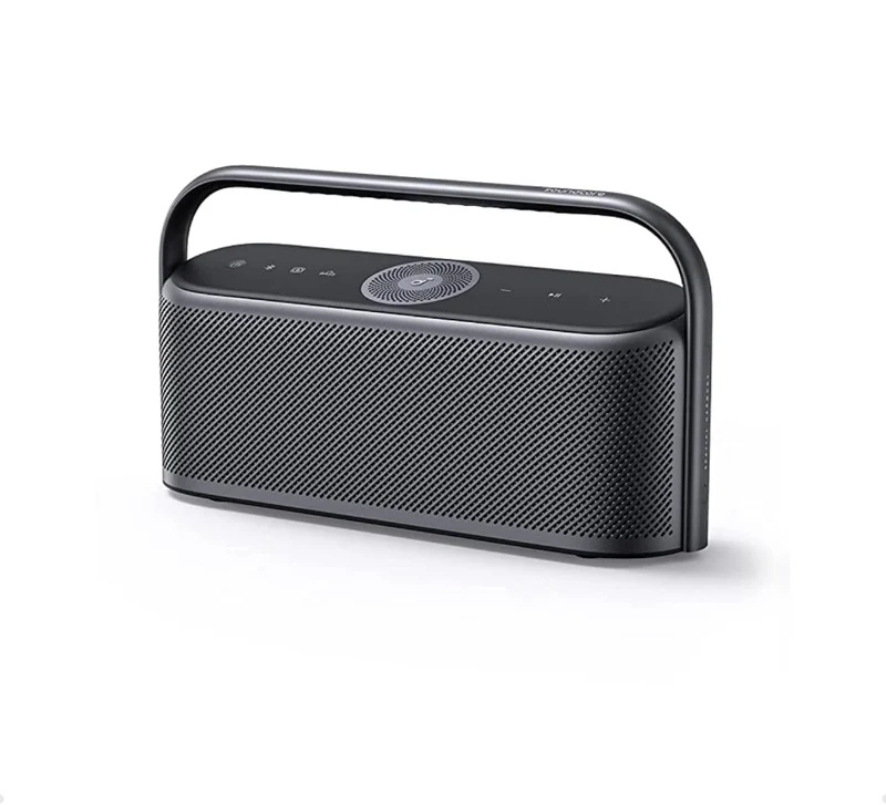 Soundcore Motion X600 Portable Bluetooth Speaker, Hi-Res Spatial Audio with Wireless 50W Sound, IPX7 Waterproof, Pro EQ, AUX-in, Portable Speaker for Home, Office, Backyard and Bathroom Use