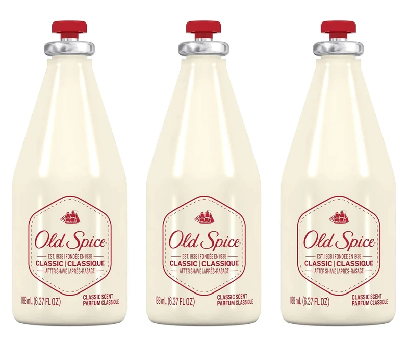 Old Spice Classic After Shave 6.37 oz (Pack of 3)