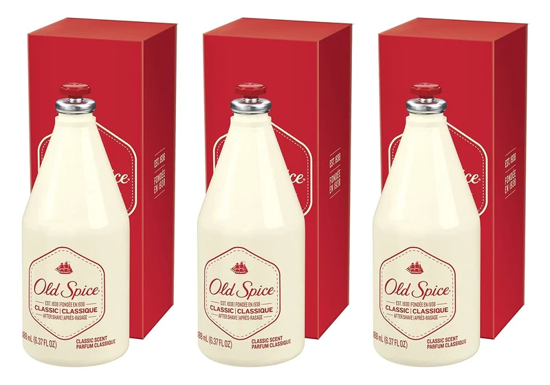 Old Spice Classic After Shave 6.37 oz (Pack of 3)