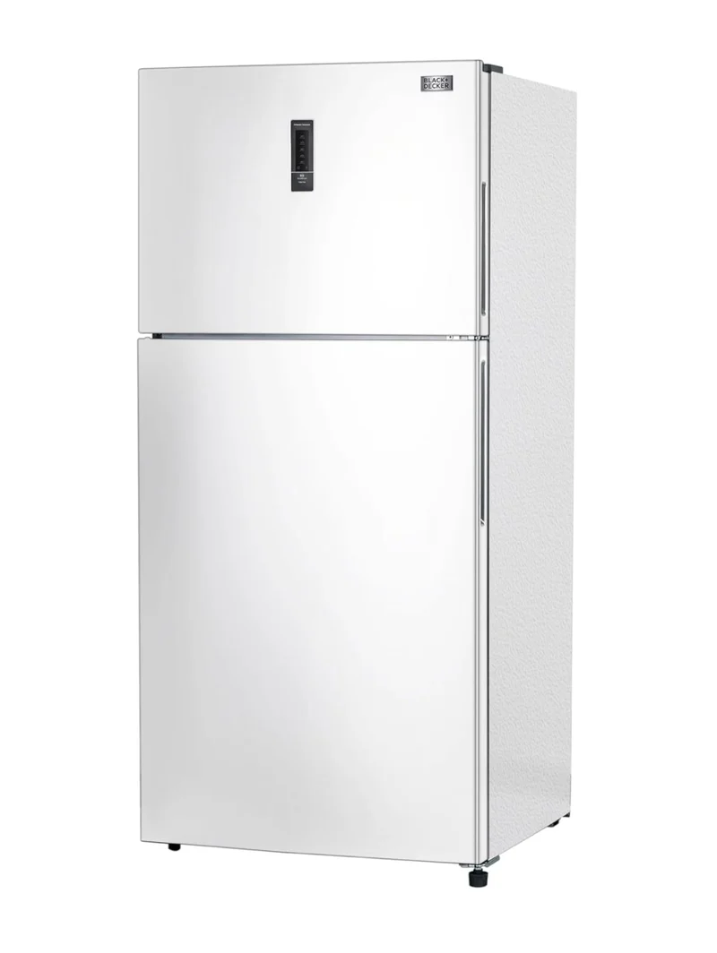 BLACK+DECKER 16.4 Cu. Ft. Top Mount Refrigerator with Freezer, 2 Door Refrigerator with Top Freezer and Separate Temperature Controls, Auto Defrost, BR1640KW, White