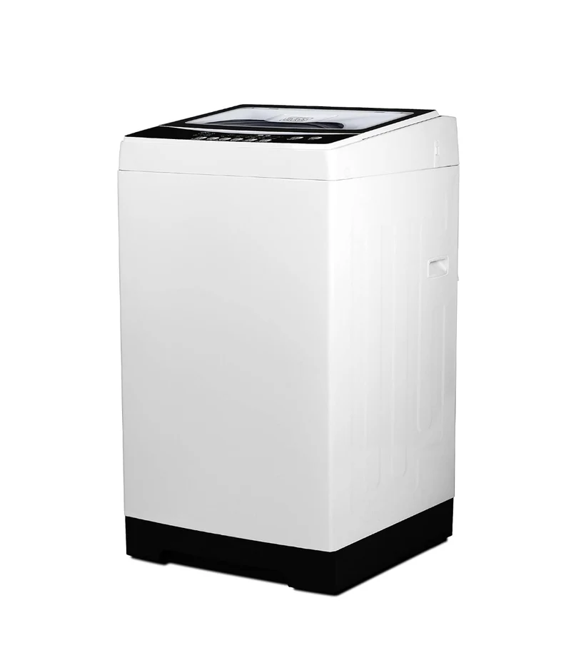 BLACK+DECKER 3.0 Cu. Ft. Portable Washer, 26.5 lb. Capacity Washing Machine, 6 Cycles, Quick Connect Sink Adapter and Drain Hose Included, Transparent Lid & LED Display, BPW30MW, White