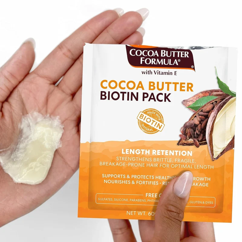 Palmer's Cocoa Butter & Biotin Length Retention Biotin Pack (2.1 0z) - Pack of 5