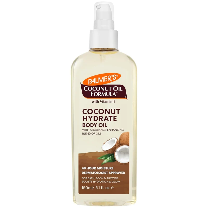 Palmer's Coconut Oil Formula Body Oil, Body Moisturizer w/ Green Coffee Extract, Bath Oil for Dry Skin - (5.1 oz)