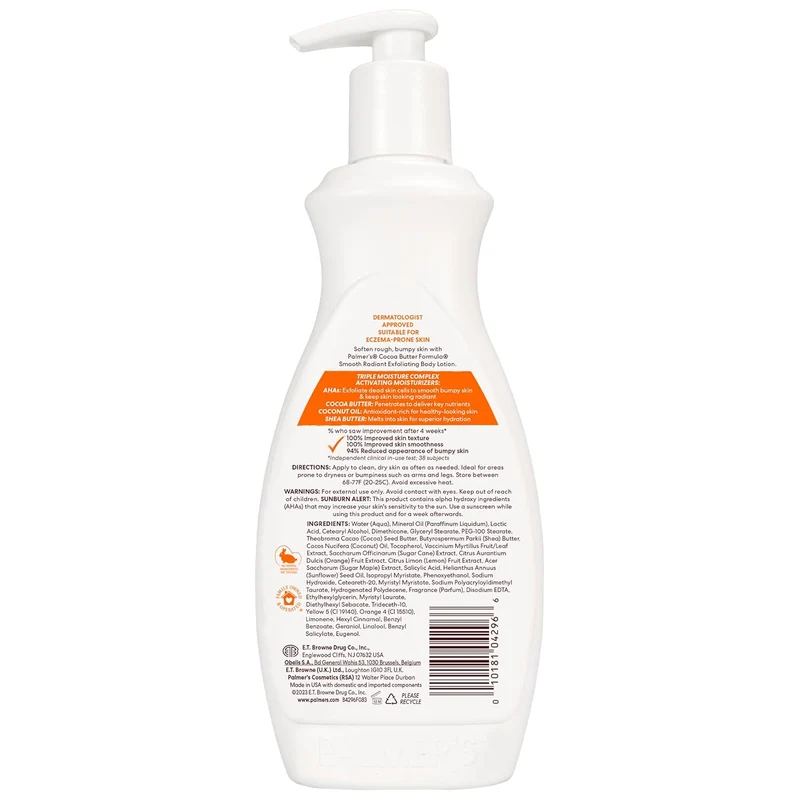 Palmer's Cocoa Butter Formula Retexture & Renew Exfoliating Body Lotion for Rough & Bumpy Skin - (13.5 oz)