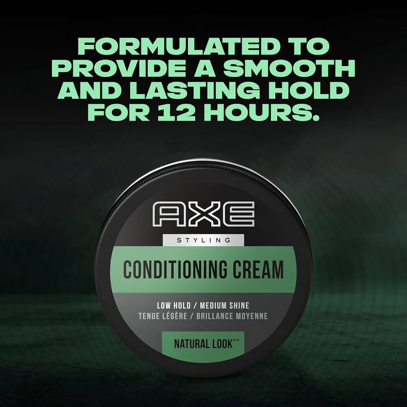 AXE Styling Conditioning Natural Look Hair Cream - Low Hold, Medium Shine - (2.64 oz)