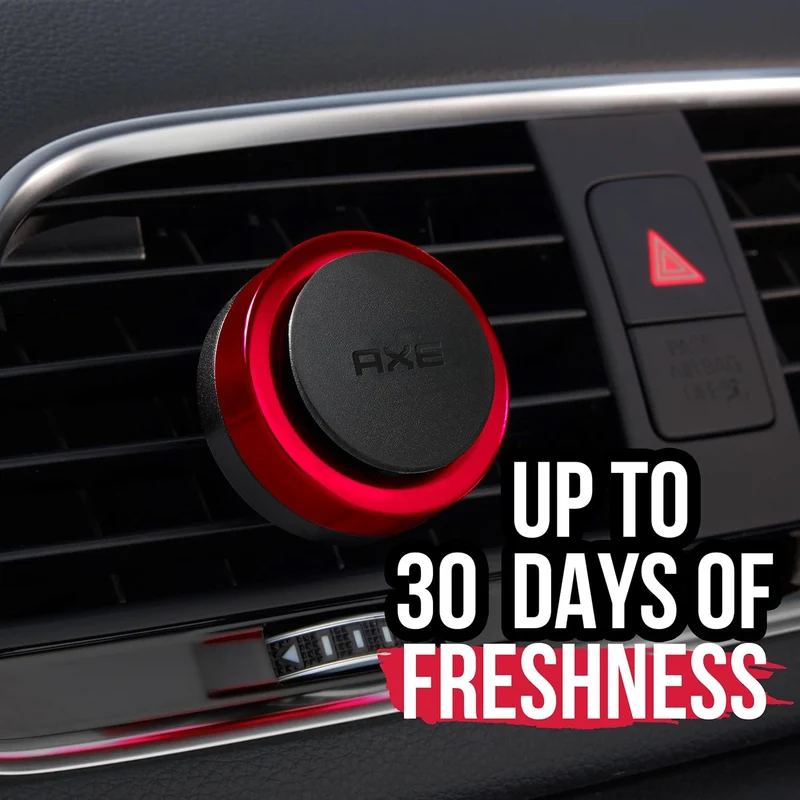 Axe Mini Vent Clip Car Air Freshener - Essence Scent (Pack of 2)