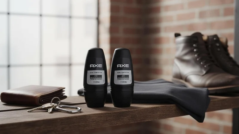 Axe Dark Temptation Roll-on Deodorant Long Lasting Protection - Black - 1.7 FL OZ (Pack of 3)