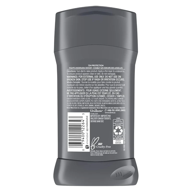 Dove Men+Care Extra Fresh Non Irritant Anti-Perspirant Stick (Pack of 2)