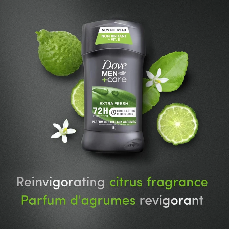 Dove Men+Care Extra Fresh Non Irritant Anti-Perspirant Stick (Pack of 2)