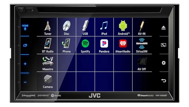 JVC KW-V350BT Multimedia Receiver with Bluetooth