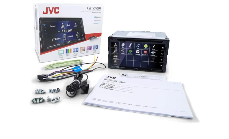 JVC KW-V350BT Multimedia Receiver with Bluetooth