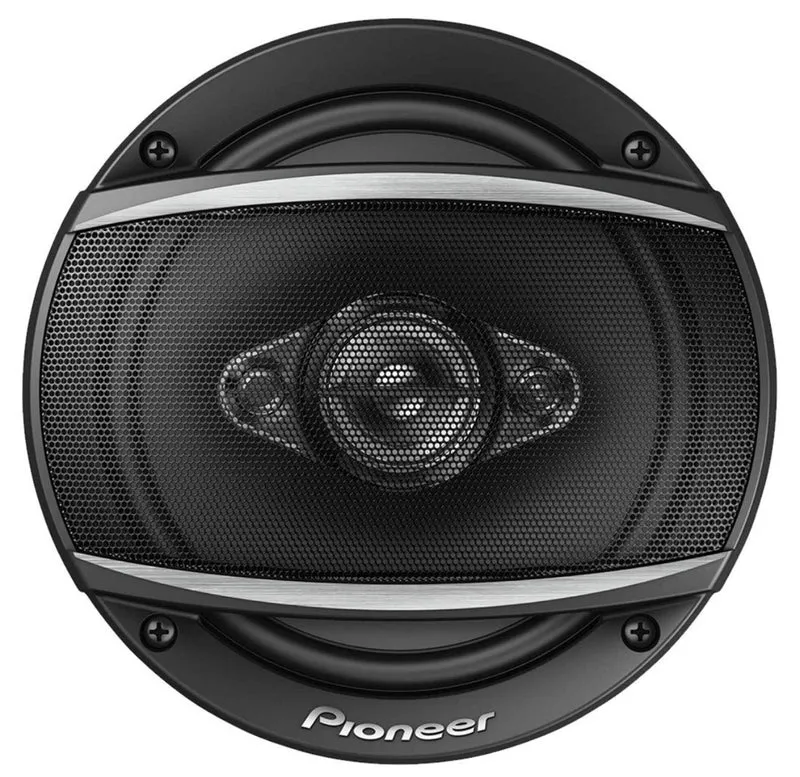 PIONEER TS Series 4-Way Car Audio Speakers, Full Range, Clear Sound Quality, Easy Installation and Enhanced Bass Response, 6-1/2” Speakers