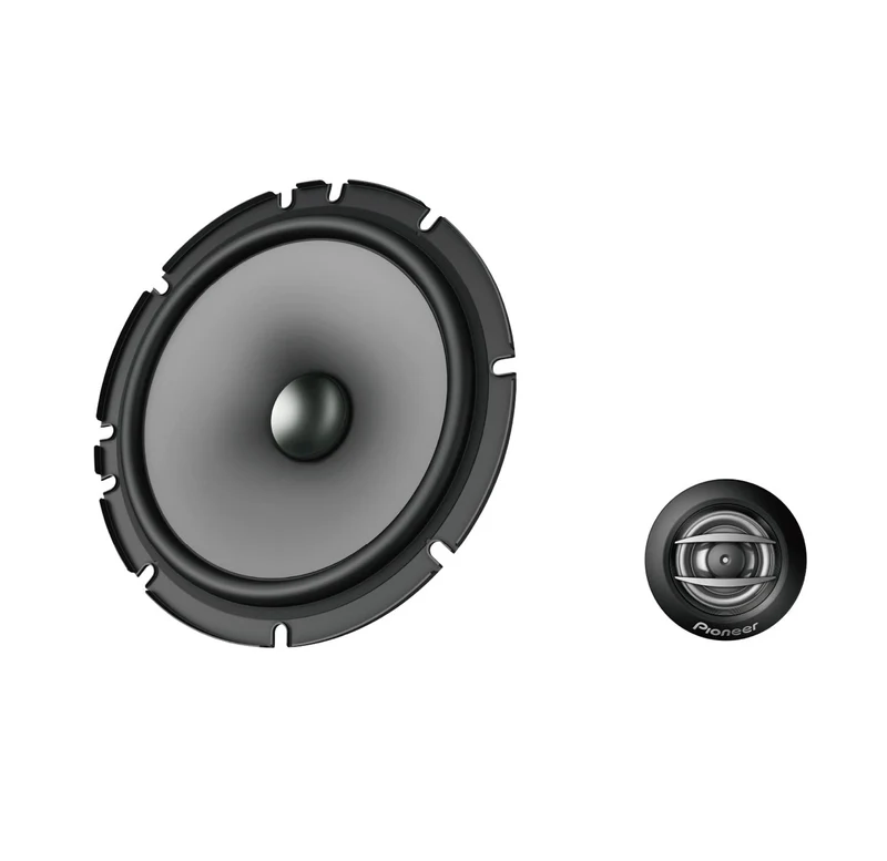 PIONEER TS-A652C, 2-Way Car Audio Speakers, Full Range, Clear Sound Quality, Easy Installation and Enhanced Bass Response, 6.5” Speakers