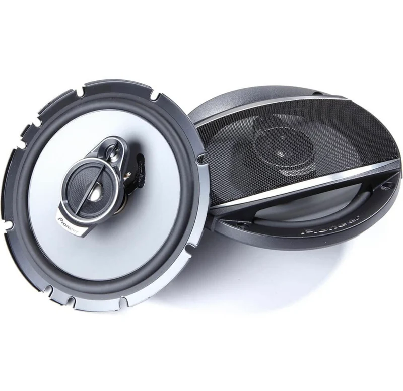 PIONEER TS-A652F, 3-Way Car Audio Speakers, Full Range, Clear Sound Quality, Easy Installation and Enhanced Bass Response, 6.5” Speakers