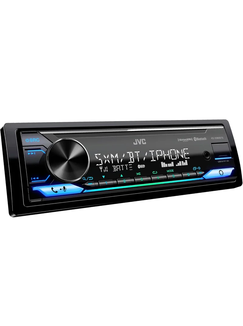 JVC KD-X380BTS Digital Media Car Receiver Featuring Bluetooth, USB, SiriusXM, Amazon Alexa