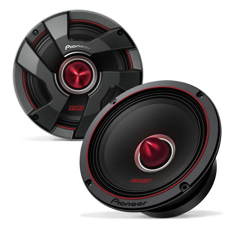 Pioneer TS-M651PRO, Car Audio Speakers, Full Range, Clear Sound Quality, Easy Installation and Enhanced Bass Response, 6-1/2” Speakers