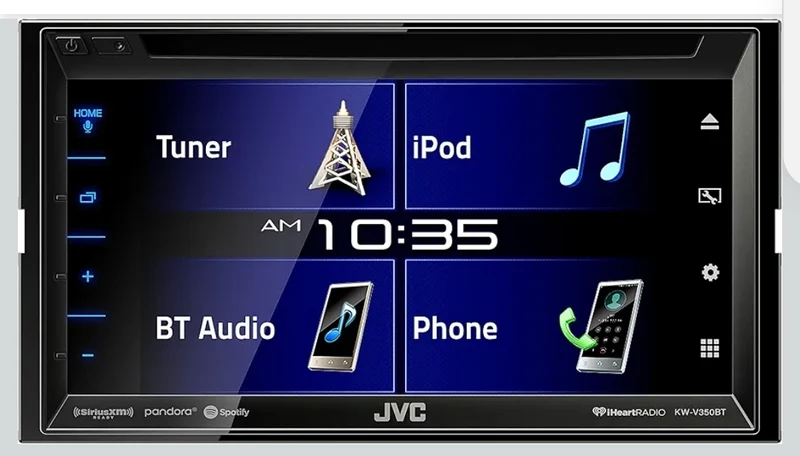 JVC KW-V350BT Multimedia Receiver with Bluetooth
