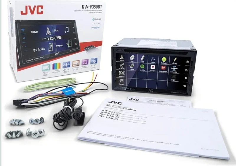 JVC KW-V350BT Multimedia Receiver with Bluetooth