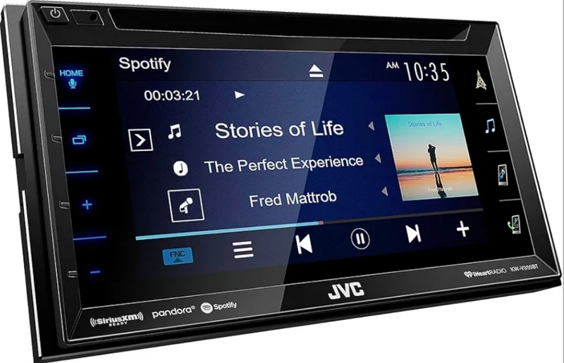 JVC KW-V350BT Multimedia Receiver with Bluetooth