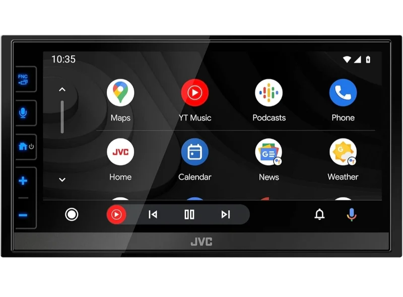 JVC KW-M780BT Apple CarPlay Android Auto Digital Media Player, Double Din, 6.8 Inch LCD Touchscreen, AM/FM, Bluetooth, MP3 Player, USB Port, iDatalink Maestro, SiriusXM, Class D Amp, Car Radio