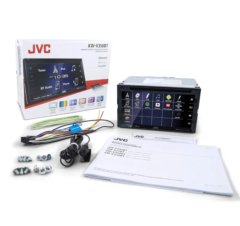 JVC KW-V350BT Multimedia Receiver with Bluetooth