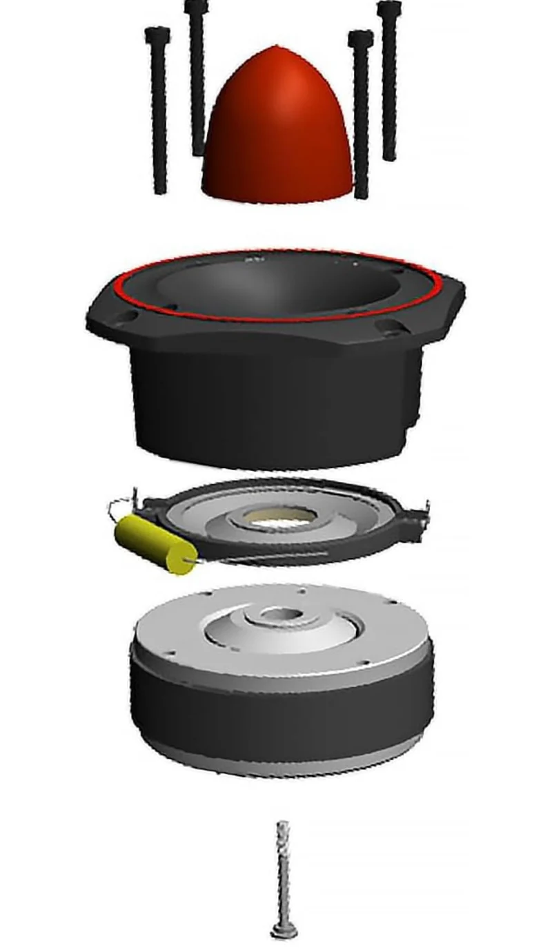 Pioneer UD-RP401PRO Repair Kit - Replacement Diaphragm TS-B401PRO 4" P.R.O. Series Bullet Tweeter