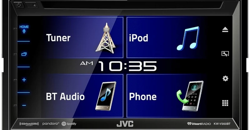JVC KW-V350BT Multimedia Receiver with Bluetooth