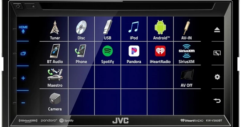 JVC KW-V350BT Multimedia Receiver with Bluetooth