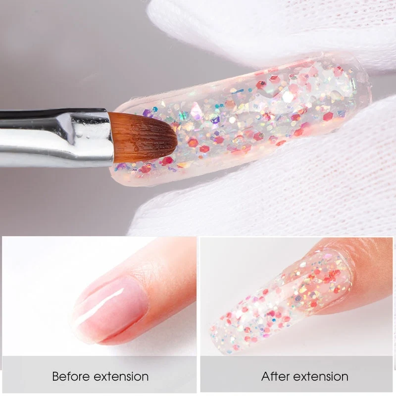 Kit Complet débutant faux ongles en PolyGel - Lampe OFFERTE