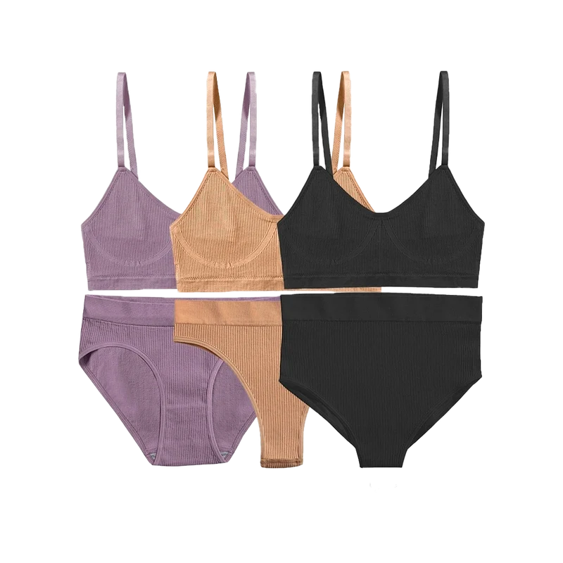 Ensemble sous-vêtement sans coutures comfy+
