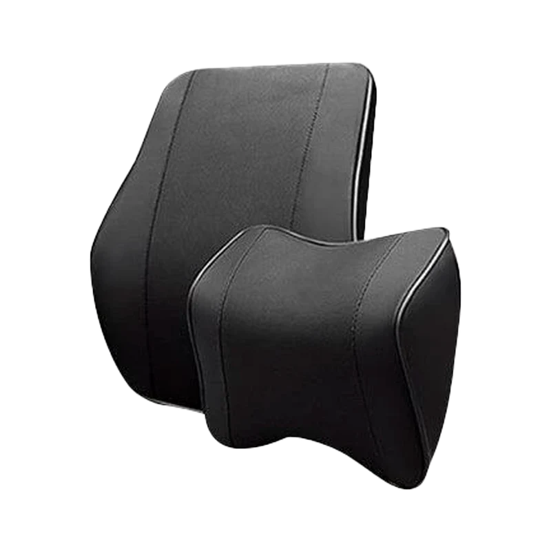 Double oreiller orthopédique pour voiture