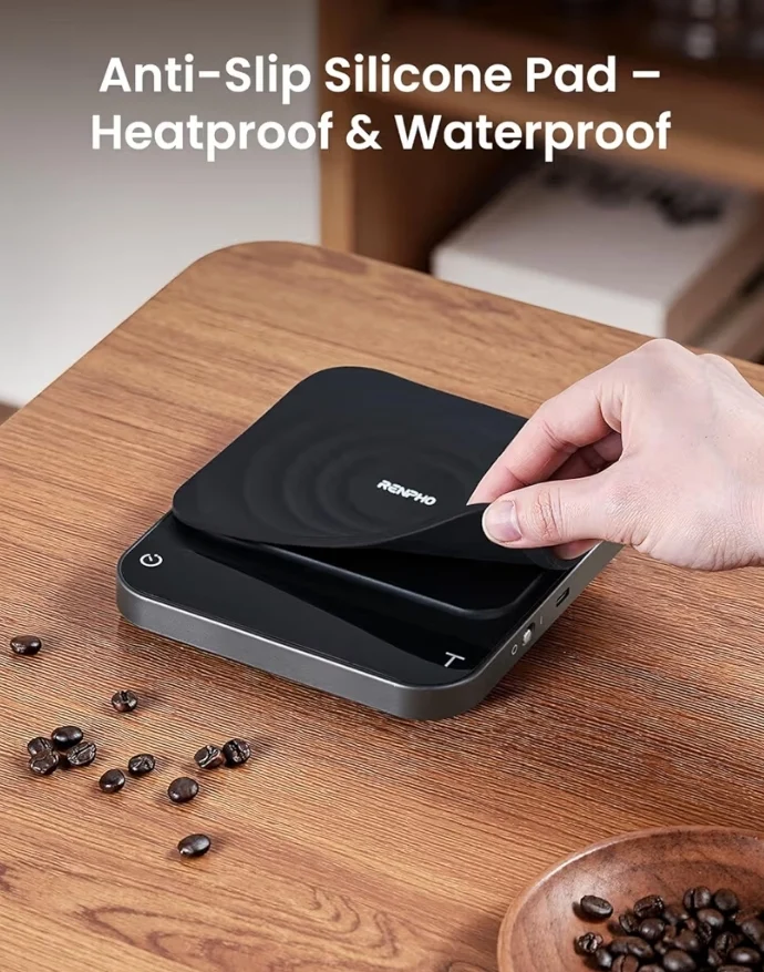 Bundle Smart Body Measuring Tape, and Coffee Scale with Timer, 0.1g High Precision Rechargeable