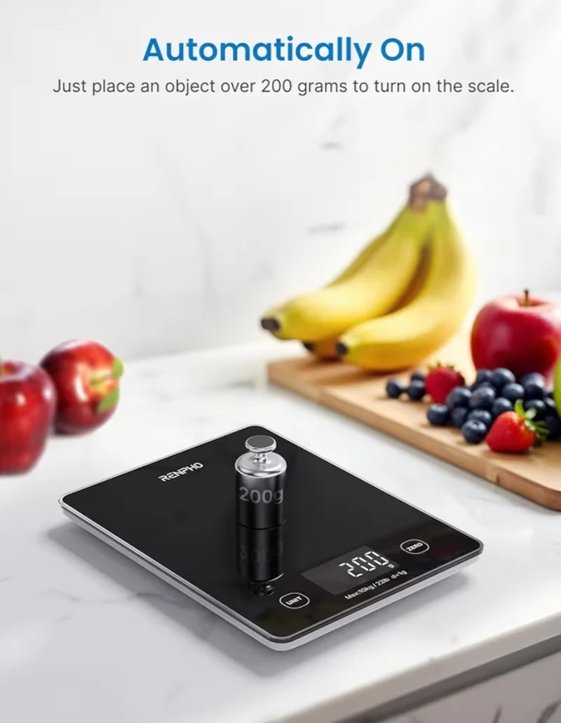 Bundle Smart Food Weight Scale and Smart Scale for Body Weight
