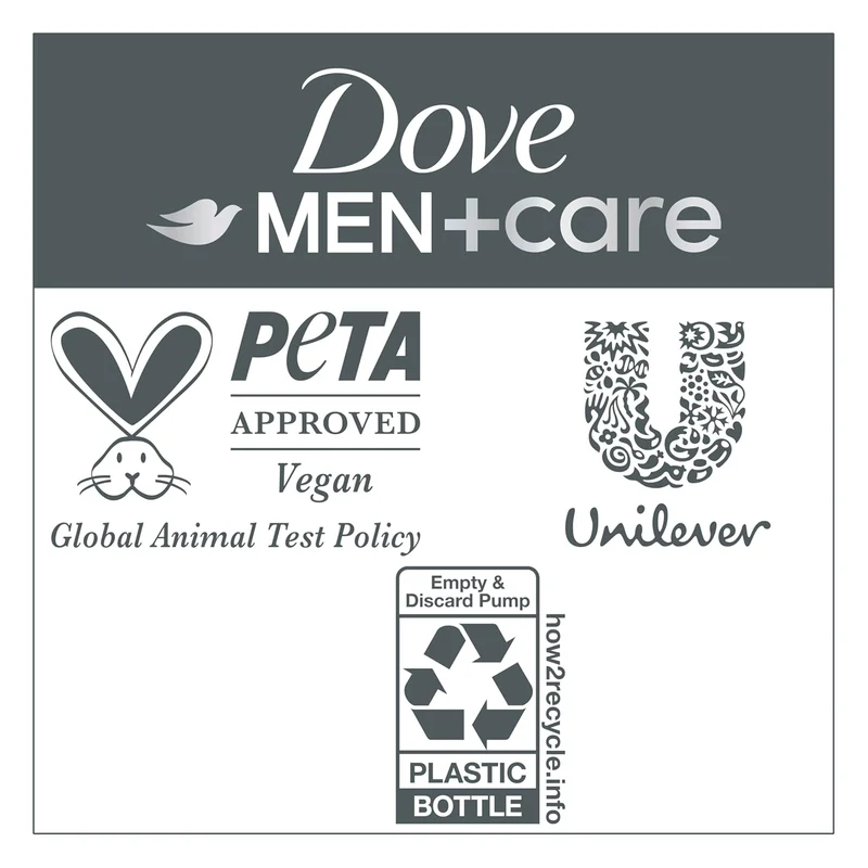 DOVE MEN + CARE Hair Care Fresh Victory to Refresh & Strengthen Hair 18 Fl oz (2 CT)