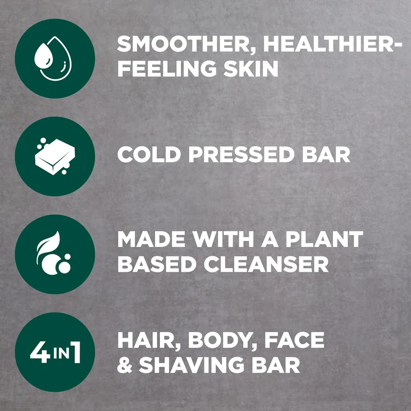 DOVE MEN Plant-Based with Eucalyptus and Moisture 5oz (pack of 4)