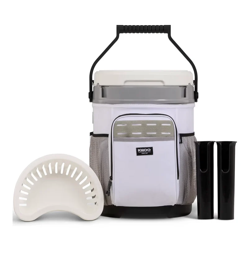 Igloo Marine Cooler Insulated Hard Shell Ice Chest - Great for Fishing, Camping, Boating, & More
