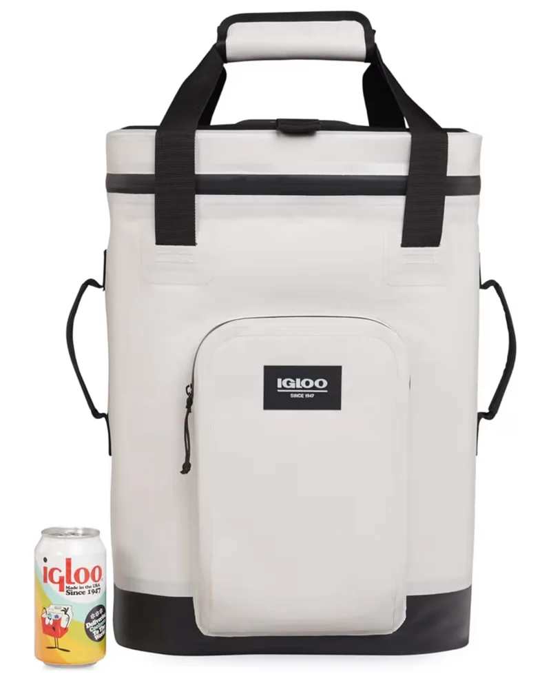 Igloo Trailmate Soft Sided Portable Insulated Cooler Bag - Bone