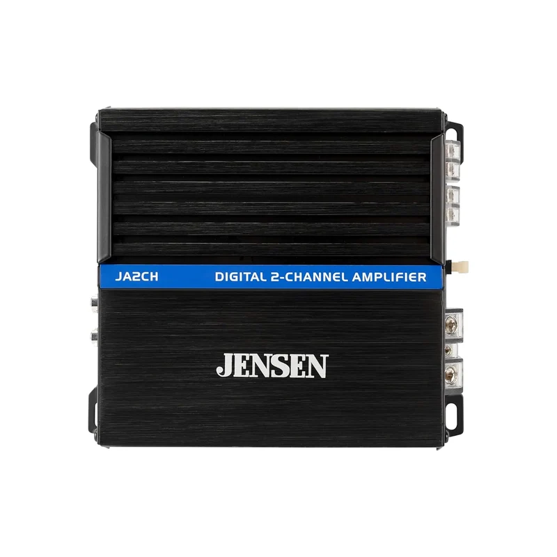 JA-Series JA2CH Class-D High Performance Bridgeable 2-Channel Car Audio Amplifier 600 Watts Peak Power Efficient Compact Design