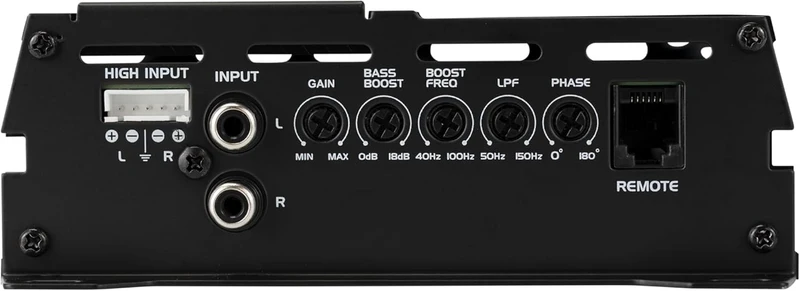 JA-Series JA1CH High Performance Class-D Bridgeable Mono Amplifier 1,000 Watts Peak Power, Efficient Compact Design