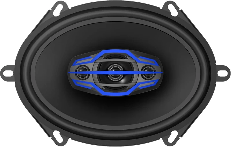 JS-Series JS6804 High Performance 4-Way 5x7/6x8 inch Car Audio Speakers 320 Watts Peak Power - PAIR