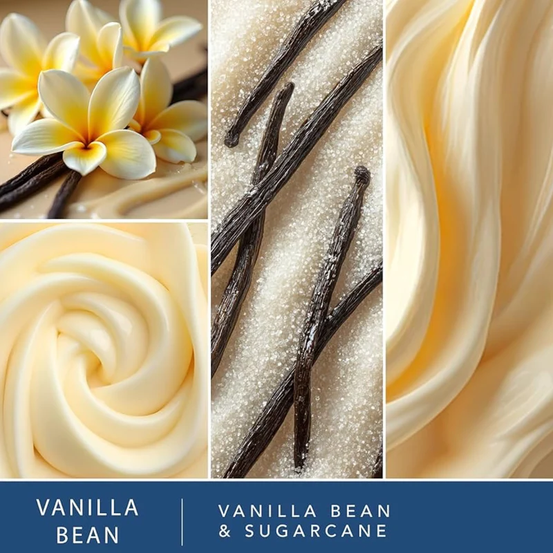 ScentSationals Vanilla Bean Fragrance Oil Plug In Air Freshener Refills 3-Pack - Works w/ Scentsationals Wall Plugs - Packaging May Vary
