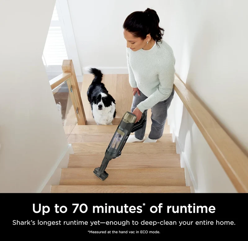 Shark Power Detect Clean & Empty Cordless Stick Vacuum & Auto-Empty System - NEW