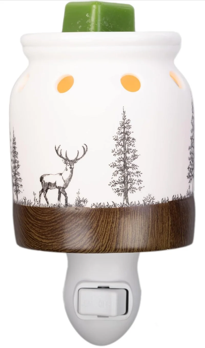 Scentsationals Accent Wax Warmer - Scented Wax Cube Melter - Electric Fragrance Plugin - (Wildlife)
