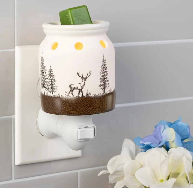 Scentsationals Accent Wax Warmer - Scented Wax Cube Melter - Electric Fragrance Plugin - (Wildlife)