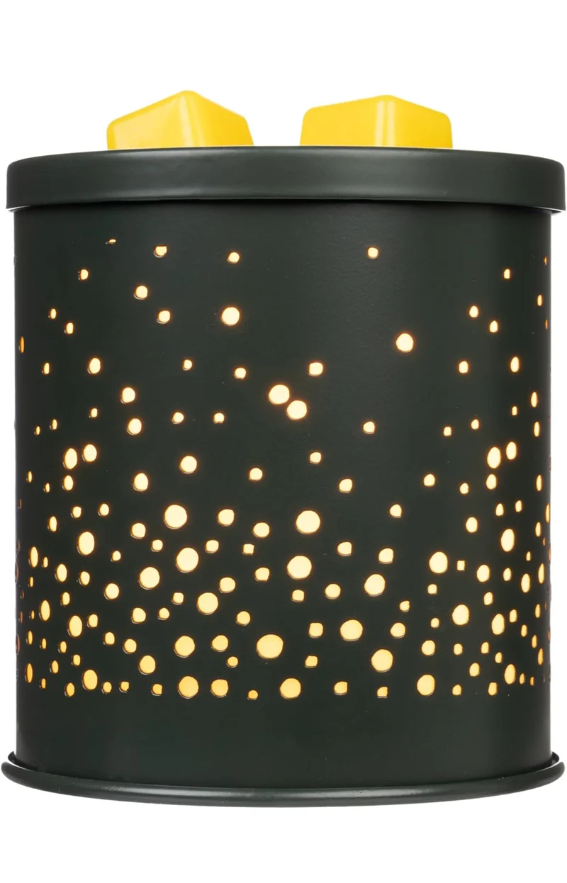 Scentsationals Wax Melt Warmer - Midnight Glitter - Fragrance Warmer for Cubes and Tarts