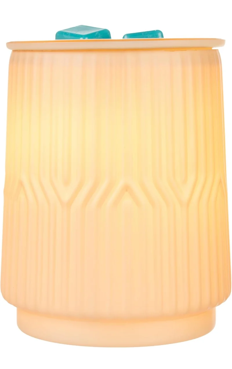 Scentsationals Modern Wax Melt Warmer, for Scented Wax Melts - Cera - Contemporary Fragrance Warmer for Cubes and Tarts