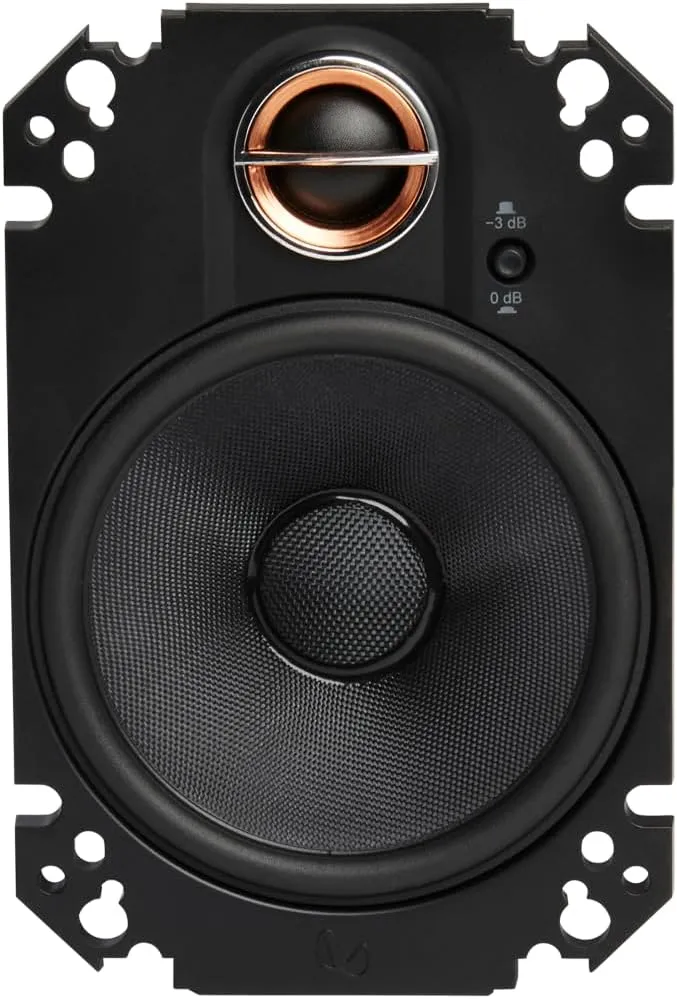 Infinity Kappa Series 4x6 Inches (104mm x 157mm) 2-Way Car Speaker - (Pair)